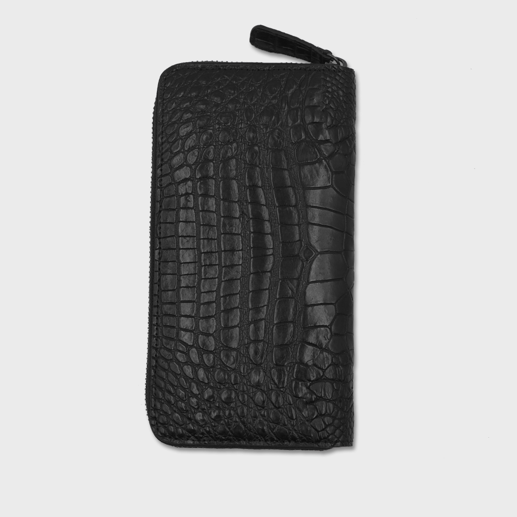 ZIPPY LONG WALLET - CROCODILE