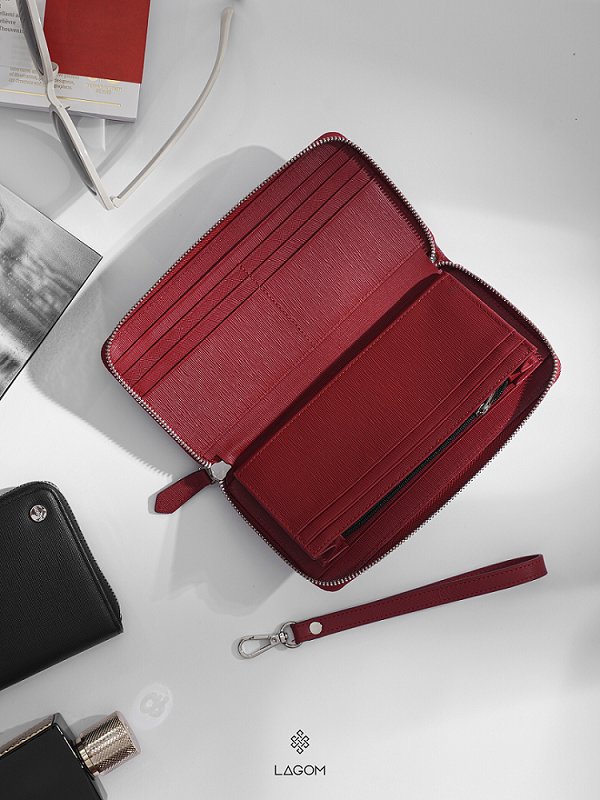 Forest Zippy Clutch