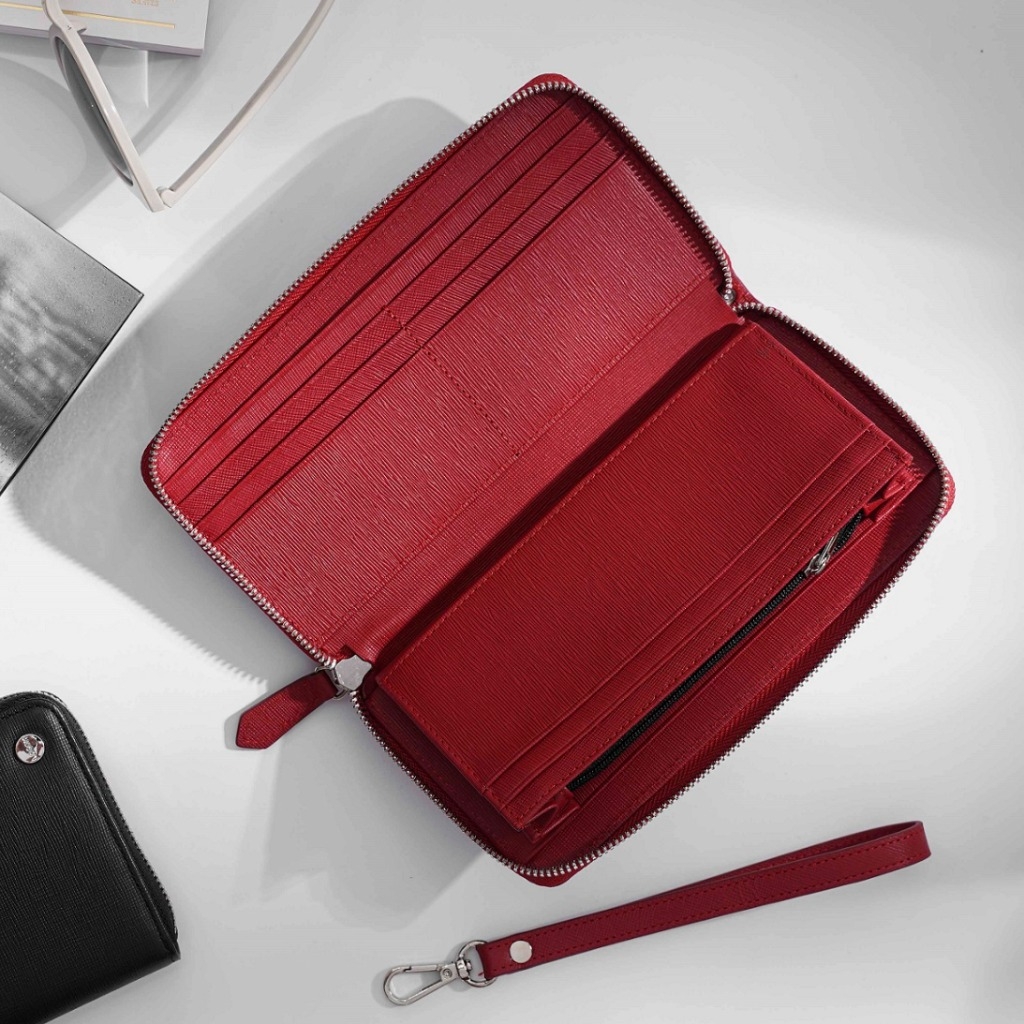 Forest Zippy Clutch