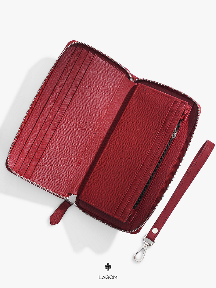 Forest Zippy Clutch