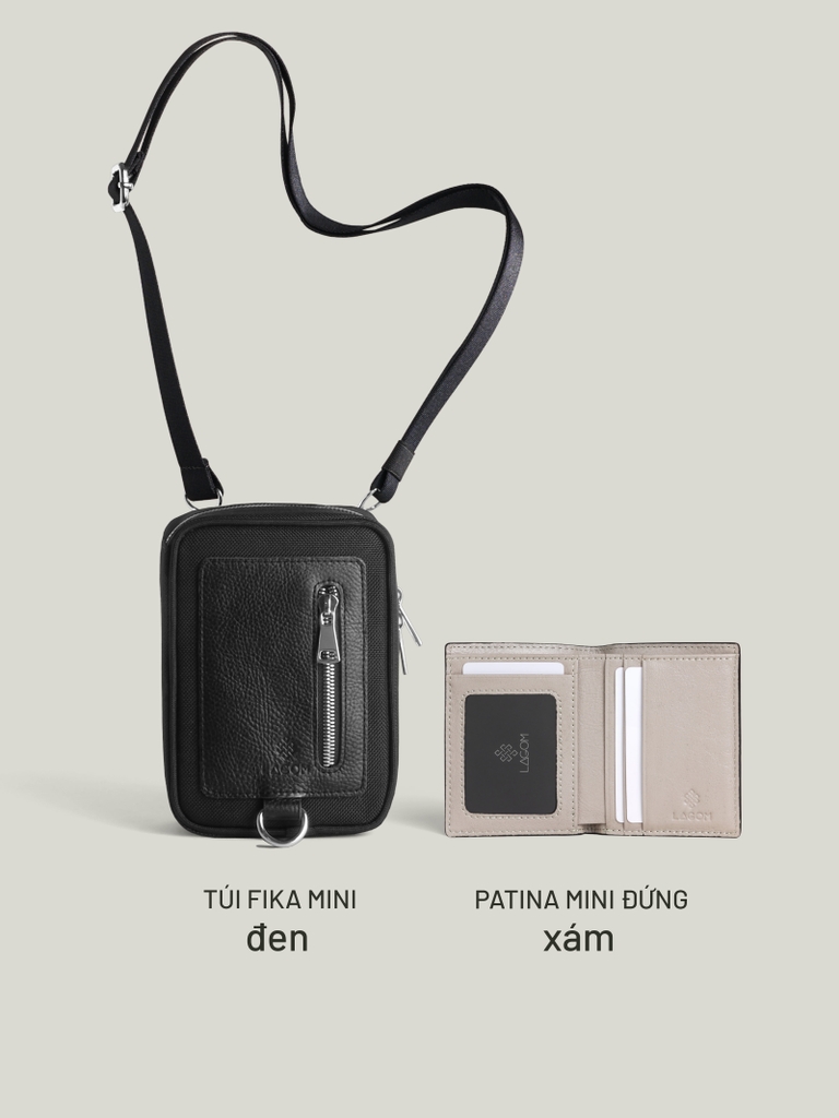 Túi Fika + Patina Mini Đứng