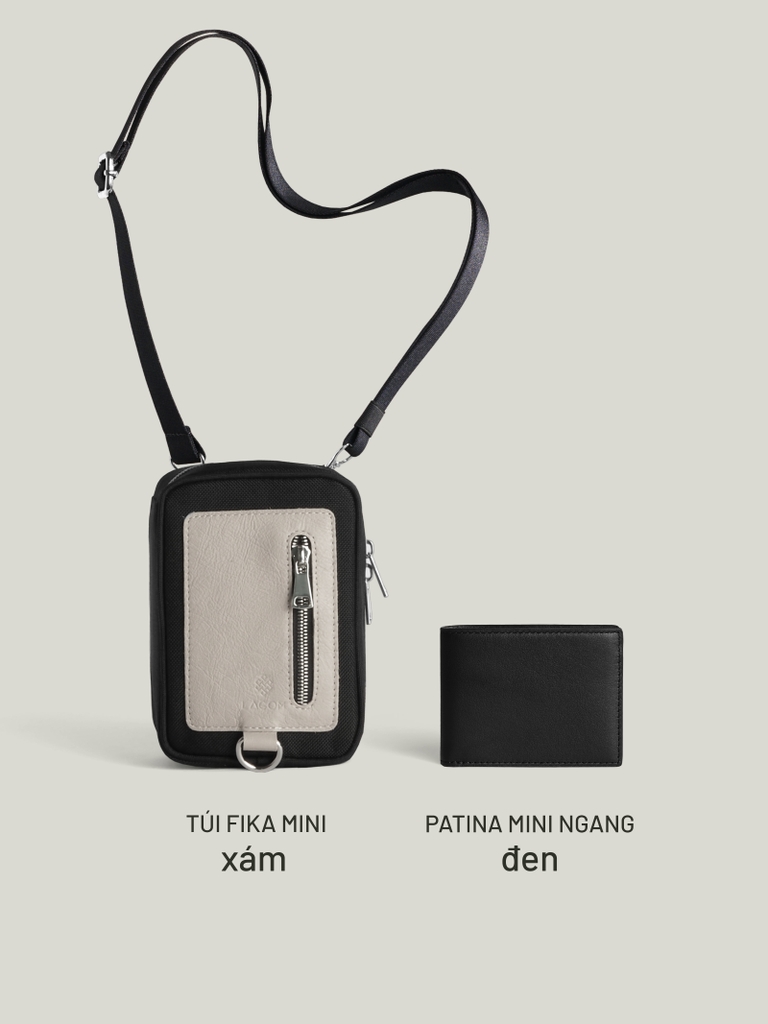 Túi Fika + Patina Mini Ngang