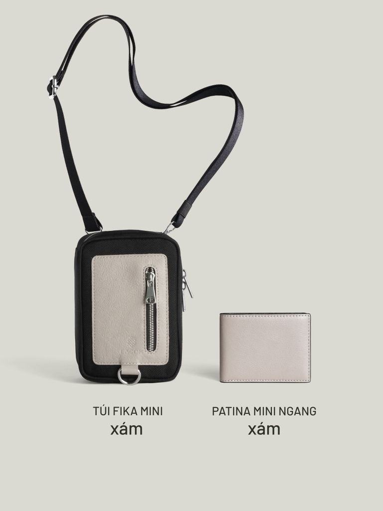 Túi Fika + Patina Mini Ngang