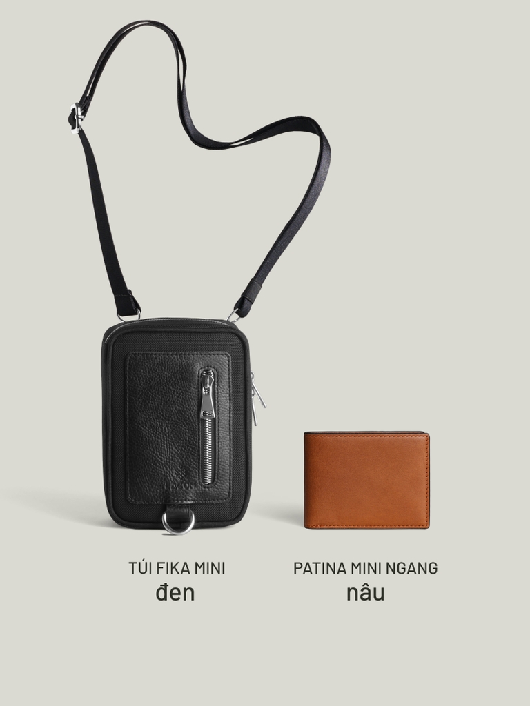Túi Fika + Patina Mini Ngang