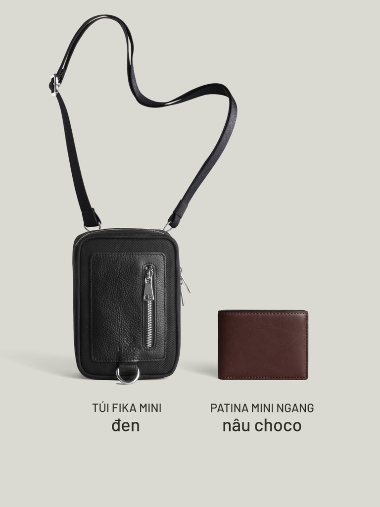 Túi Fika + Patina Mini Ngang