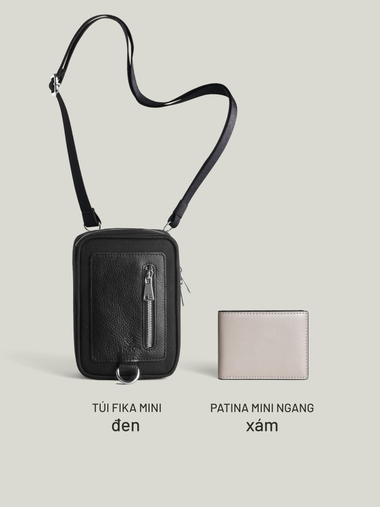Túi Fika + Patina Mini Ngang