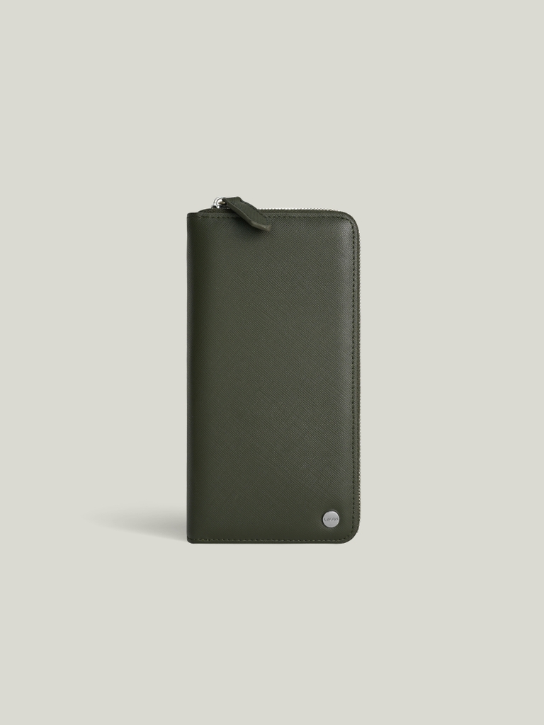 Forest Zippy Clutch