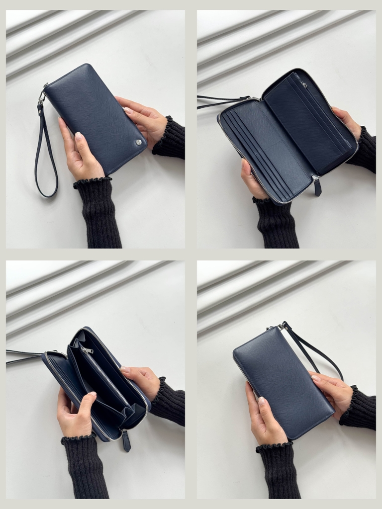 Forest Zippy Clutch