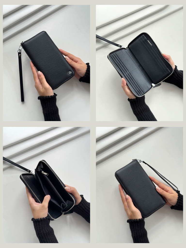 Forest Zippy Clutch