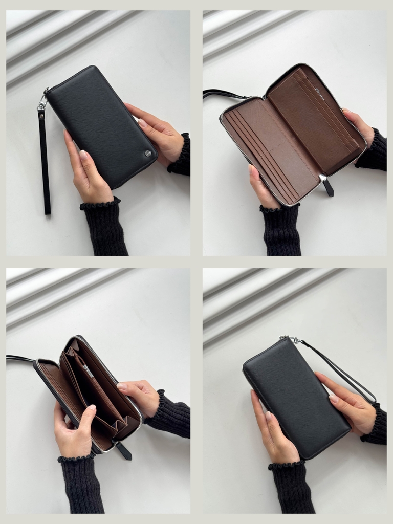 Forest Zippy Clutch
