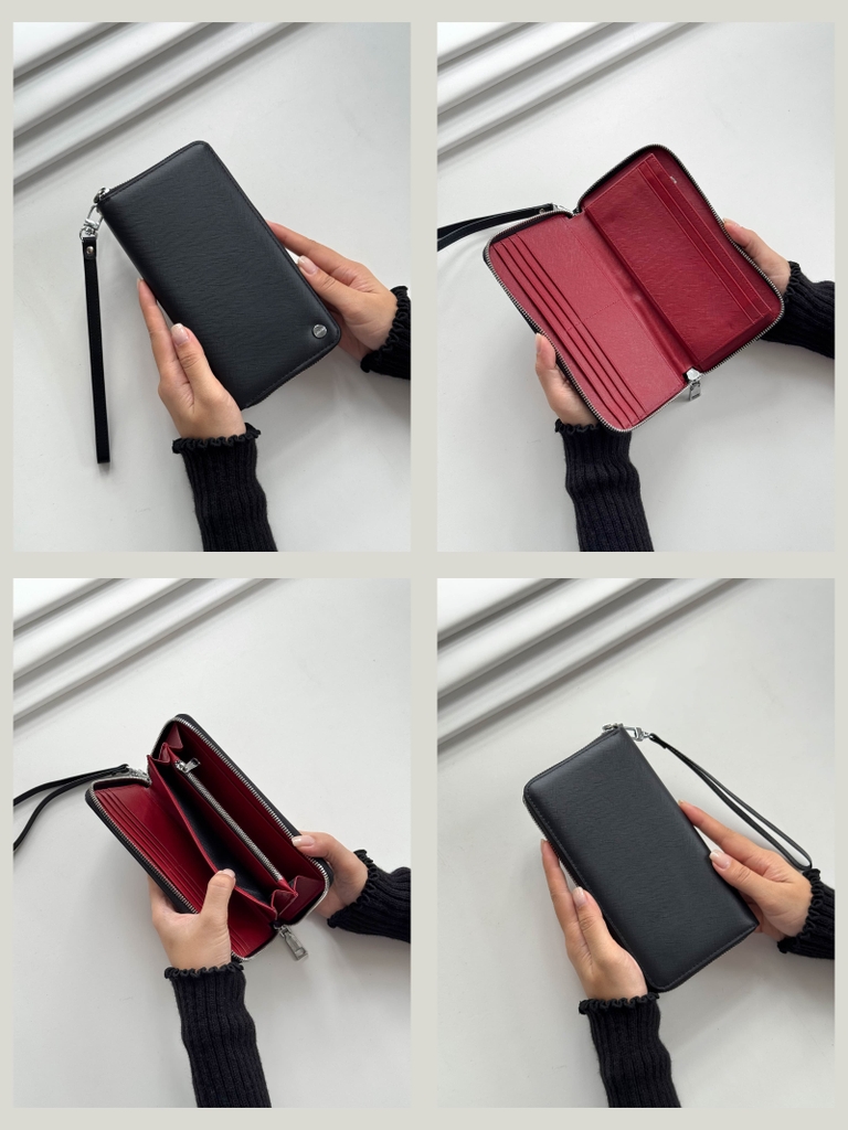 Forest Zippy Clutch
