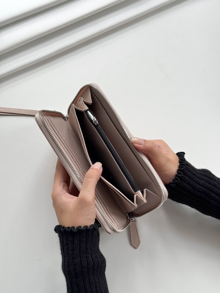 Forest Zippy Clutch