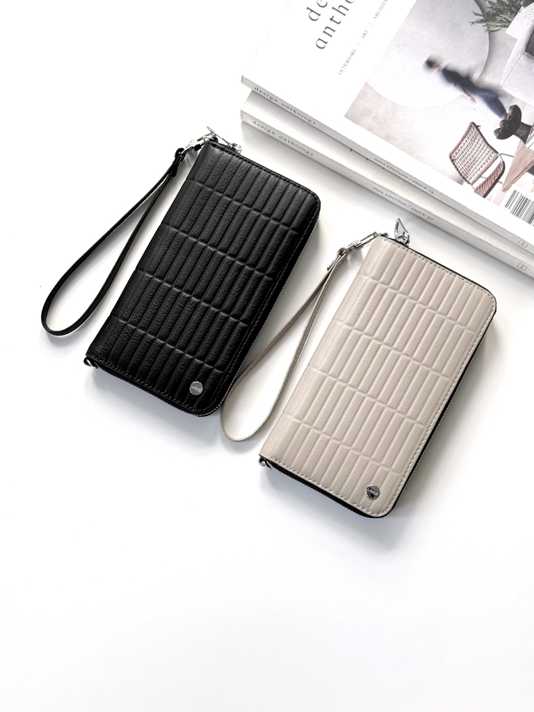 SONGSONG - Zippy Clutch Đen