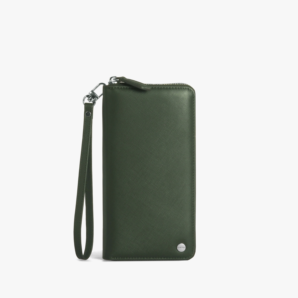Forest Zippy Clutch