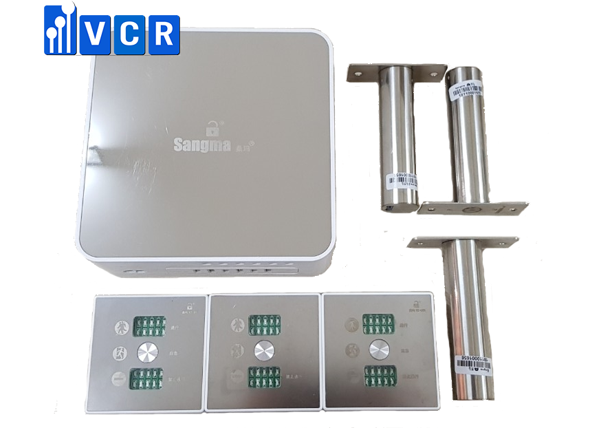 3 Door Interlocking System Sangma Vn Clean Room Vcr