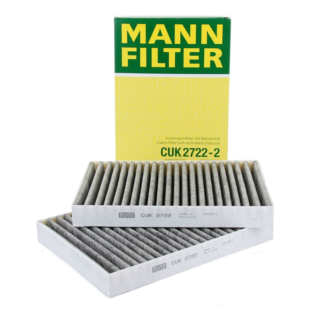 Lọc gió điều hòa than hoạt tính Mann CUK 2722-2