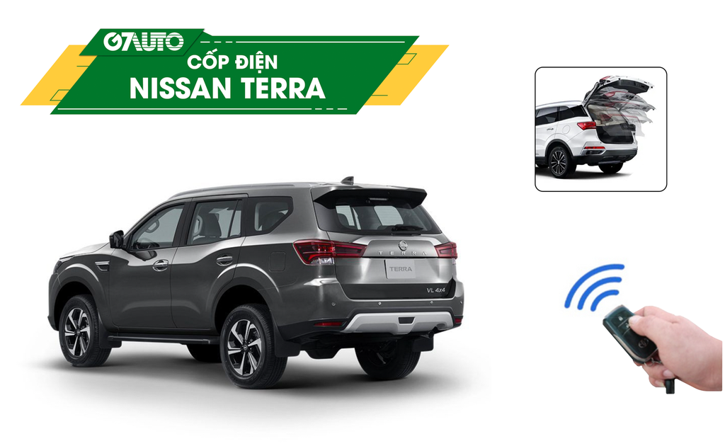 Độ Cốp Điện Cho Nissan Terra & Cảm Biến Đá Cốp | G7Auto.Vn