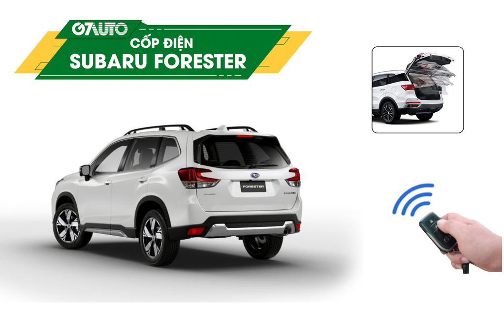 Độ Cốp Điện Cho Subaru Forester & Cảm Biến Đá Cốp | G7Auto.Vn