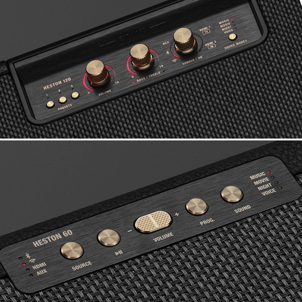 So sánh chi tiết Marshall Soundbar Heston 120 và Heston 60