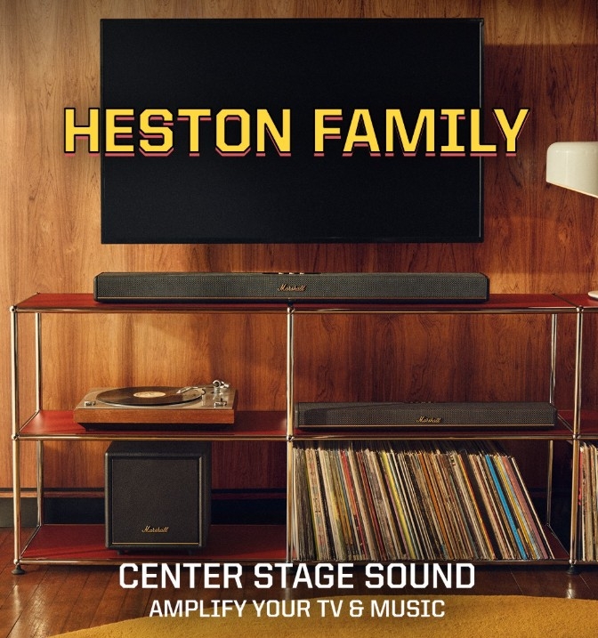 ĐÁNH GIÁ & BÁO GIÁ MARSHALL HESTON 120, HESTON 60 : KỶ NGUYÊN SOUNDBAR 