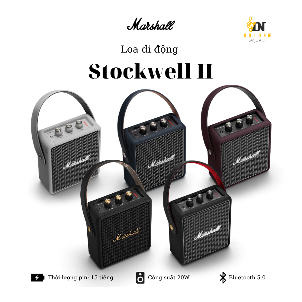 Hướng Dẫn Sử Dụng Loa Marshall Stockwell II Đúng Cách