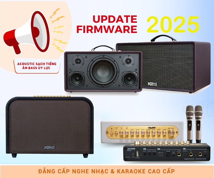Hướng dẫn tải và update Firmware loa FLAC 36 - Mi30S - ACOUSTIC 3