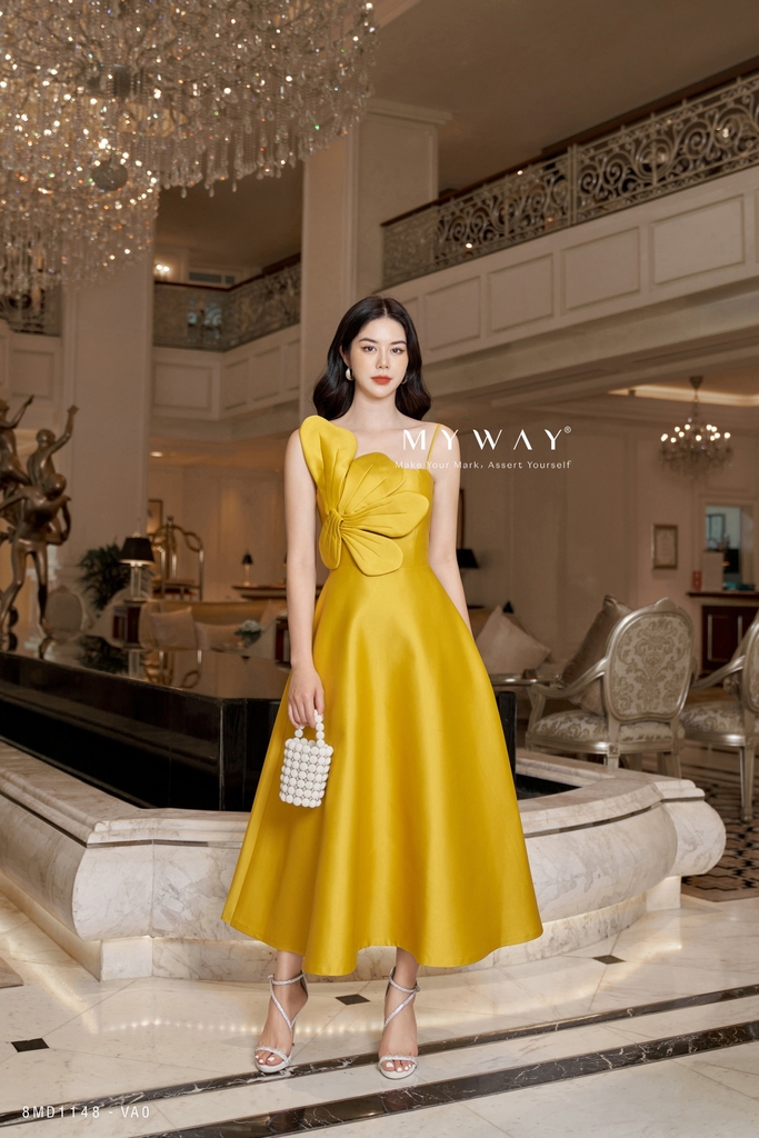 đầm nhung dự tiệc | IVY moda