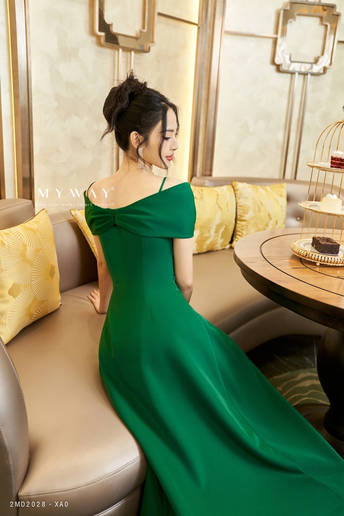 Váy trễ vai dáng dài ulzzang | Shopee Việt Nam