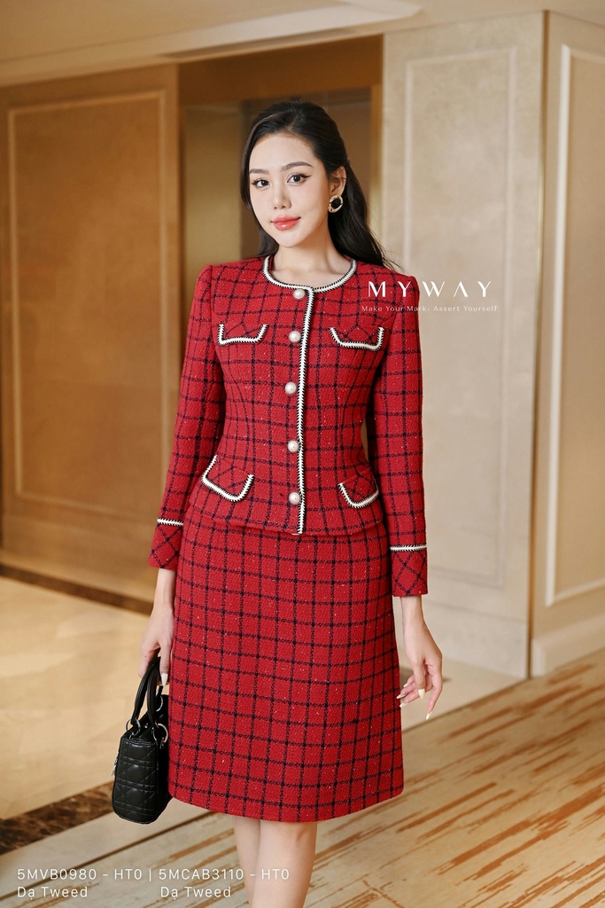 Lên đồ sang chảnh với 8 cách phối đồ với chân váy dạ tweed hot nhất hiện  nay. phoi-do-voi-chan-va... | Tweed, Chân váy, Váy da