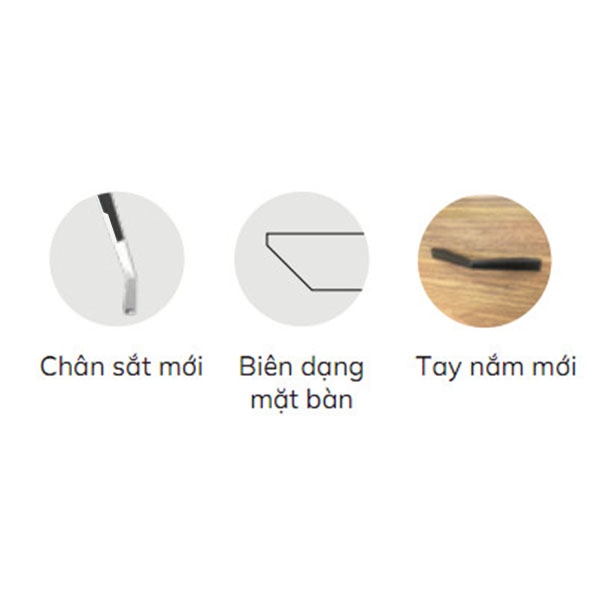 Modun Bàn 4 Chỗ BRIMD02-4C15 | Cụm Bàn Làm Việc The One | Nội Thất The One