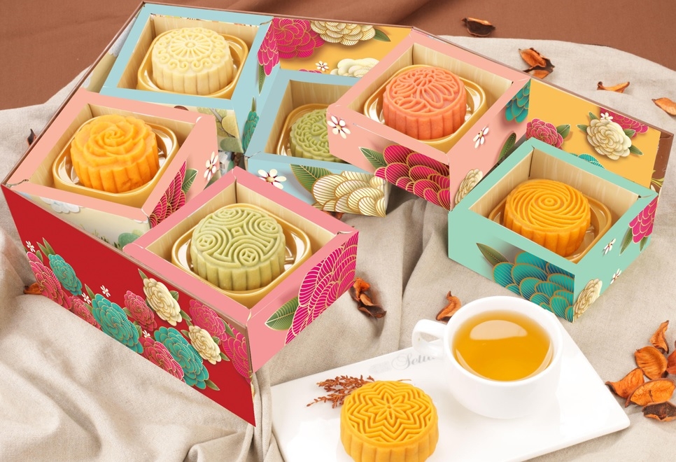 Ảnh 4 : Hình ảnh, họa tiết vỏ hộp bánh trung thu độc đáo ( In Thành Đô)