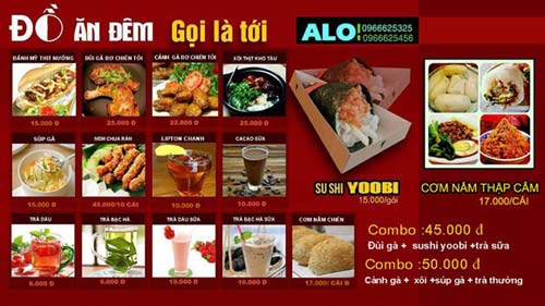 Ảnh 5 : Tờ rơi dạng menu cầm tay ( In Thành Đô)