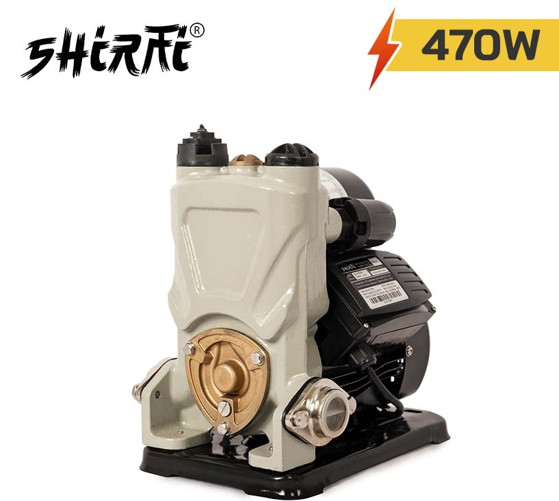 Máy bơm tăng áp điện tử giảm tiếng ồn Shirai JLm 470A
