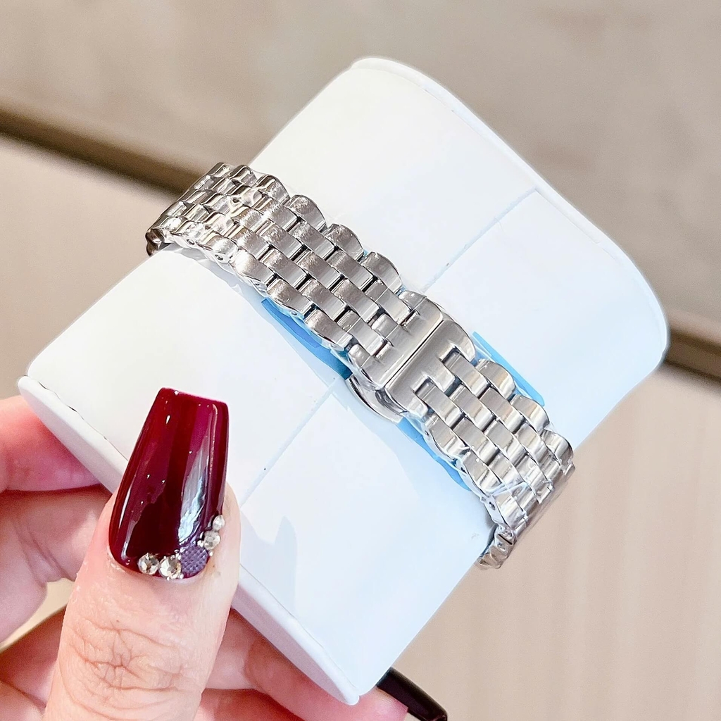 Đồng Hồ Nữ Piaget Limelight Sixtie Steel Diamond Size 29x25.3mm Vỏ Thép Bạc Mặt Xanh Viền Đá