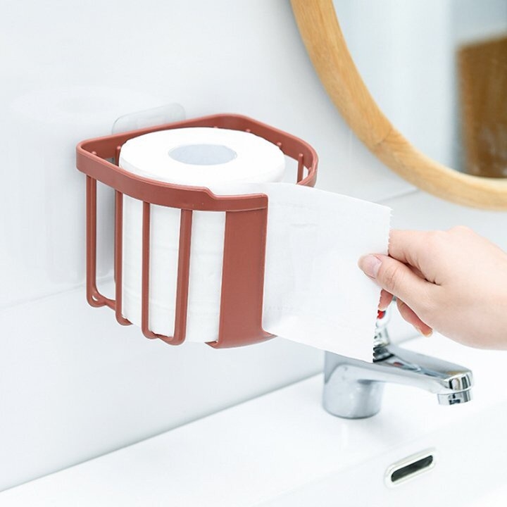 Giỏ đựng giấy vệ sinh dán tường