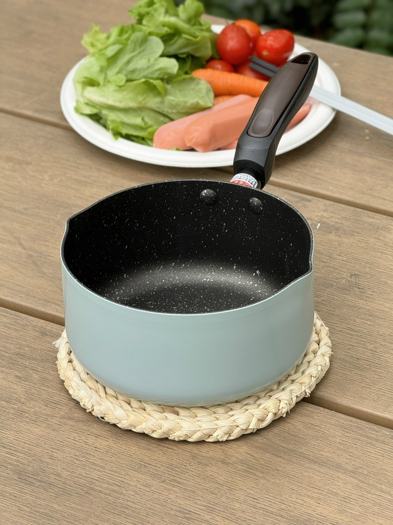 Quánh chống dính đá hoa cương Grinday Kakusee - size 16cm (không nắp)