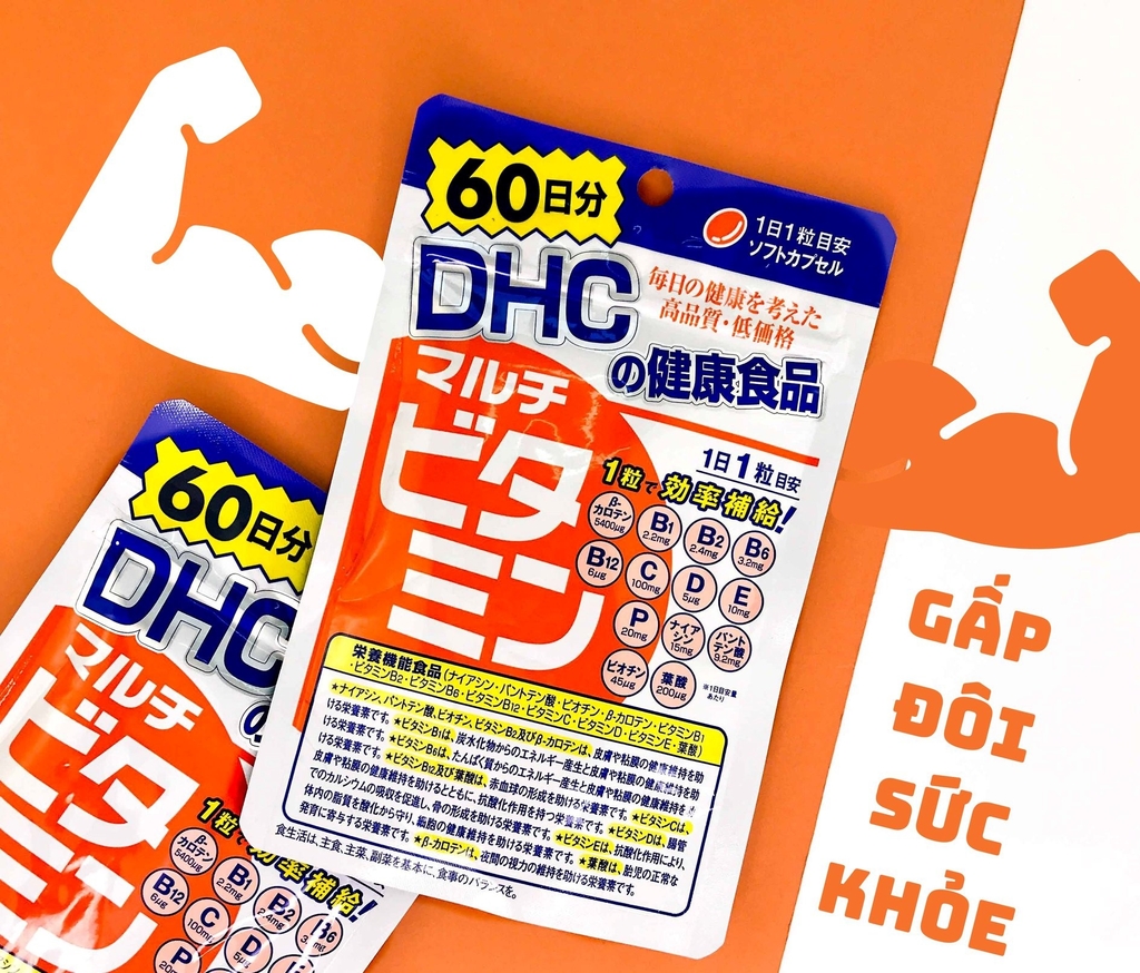 Viên uống Vitamin tổng hợp DHC Multi 60 ngày
