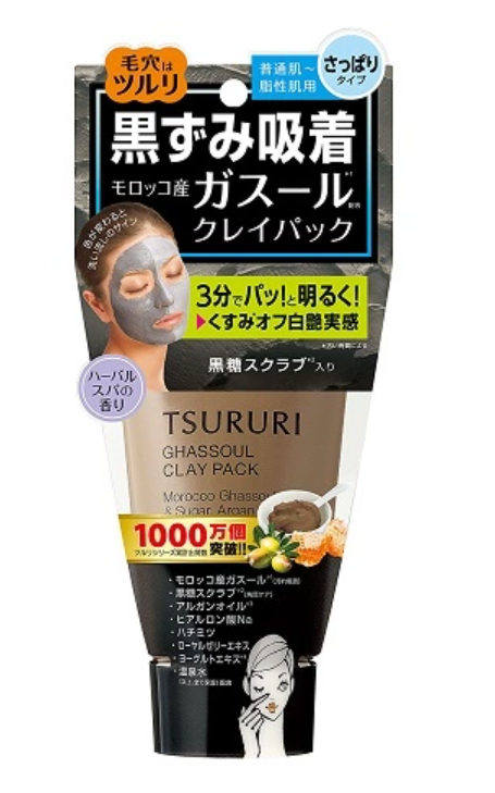 Mặt nạ đất sét Tsururi Ghassoul Mineral Clay Pack