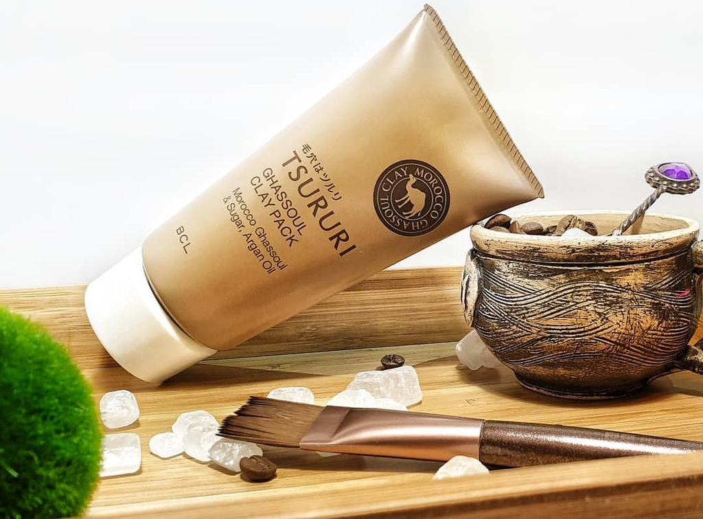 Mặt nạ đất sét Tsururi Ghassoul Mineral Clay Pack
