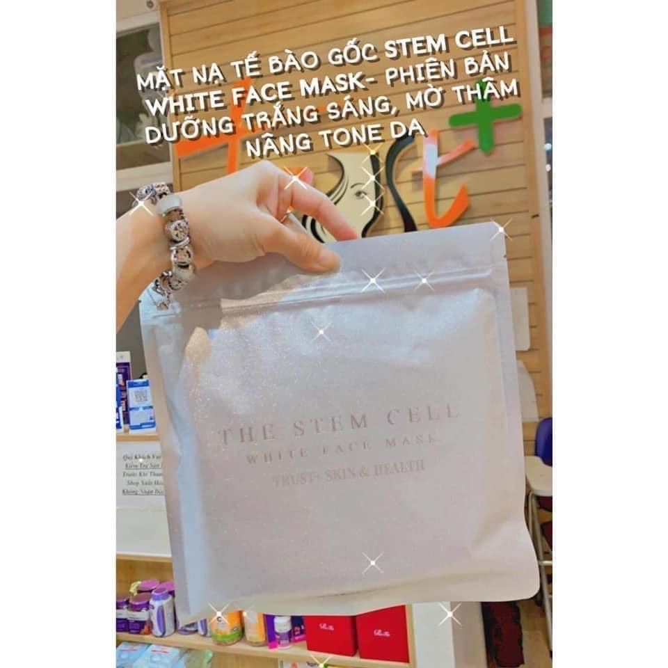 Mặt nạ The stem cell 30 miếng ( xám) - Trắng da