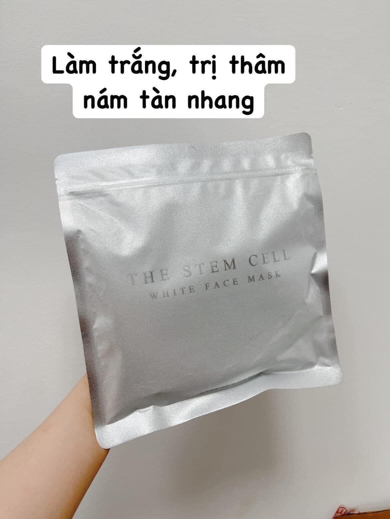 Mặt nạ The stem cell 30 miếng ( xám) - Trắng da