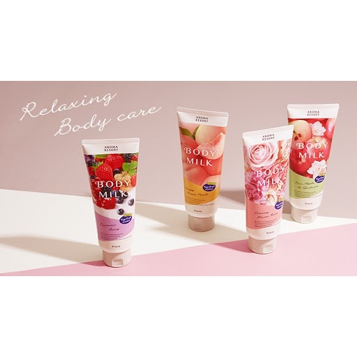 Sữa dưỡng thể Hương Dâu Kracie Hương Dâu 200ml