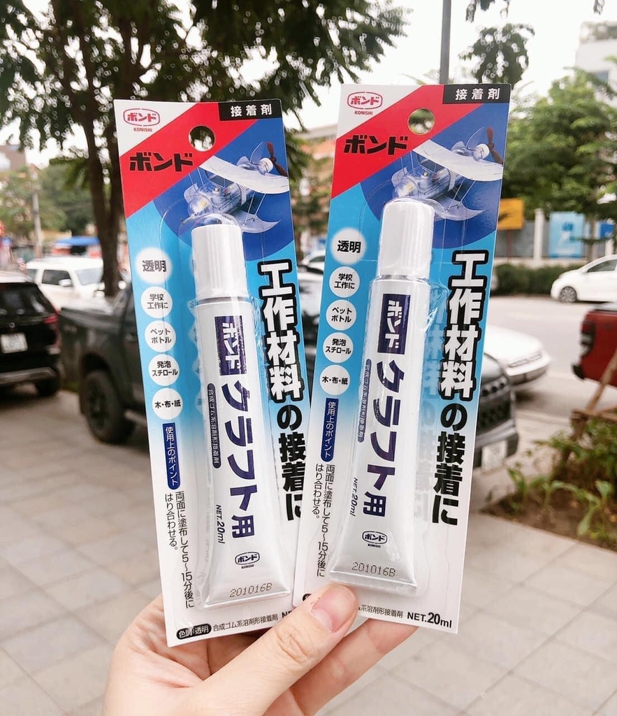 Keo gắn nhựa, gỗ, giấy, xốp 20ml