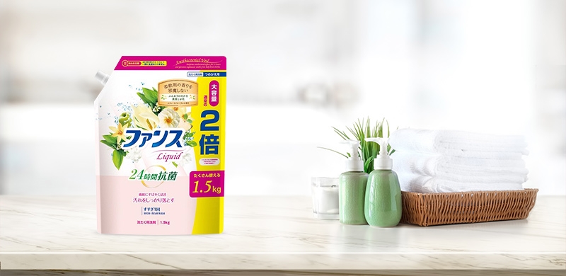 Nước giặt đậm đặc, kháng khuẩn cao cấp Kaori 1,5kg