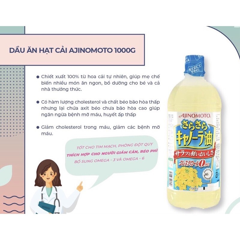 Dầu ăn hạt cải