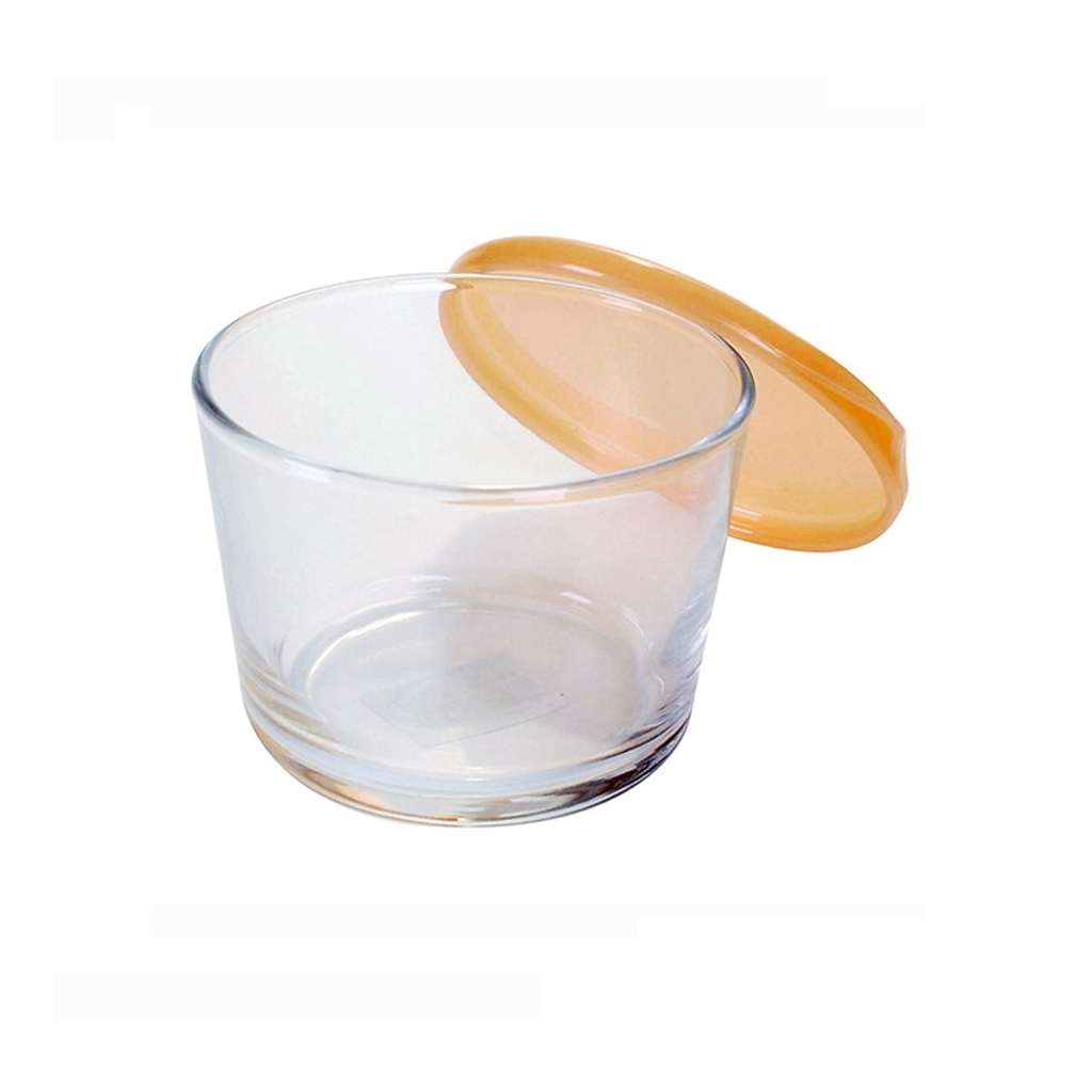Hộp thủy tinh tròn có nắp đậy 250ml