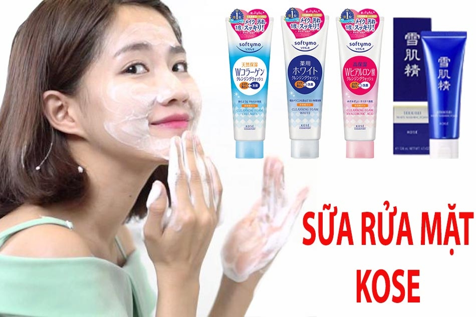 Sữa rửa mặt Kose 220g - colagen