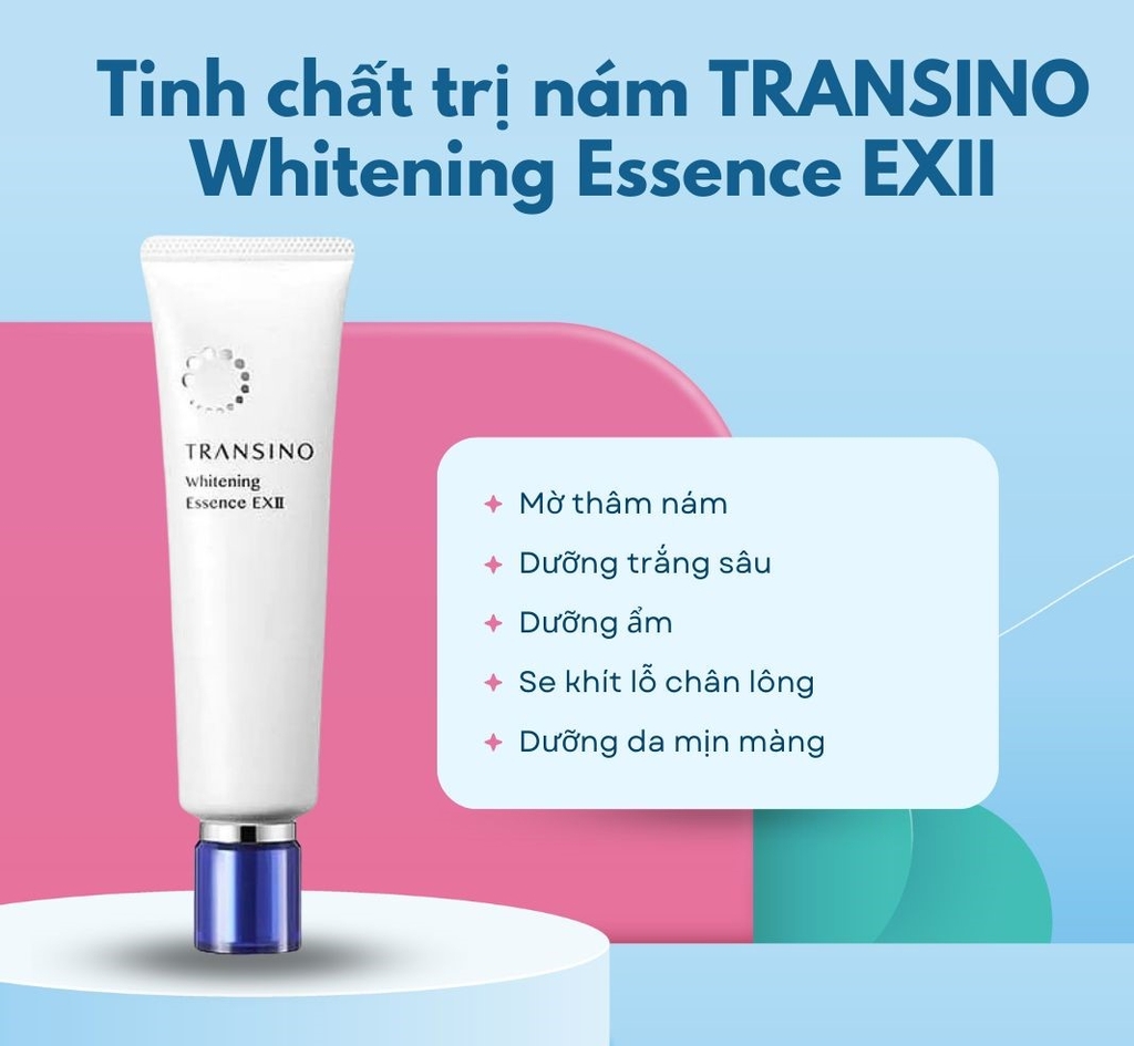 Tinh chất dưỡng trắng trị nám Transino Whitening Essence EXII 50g