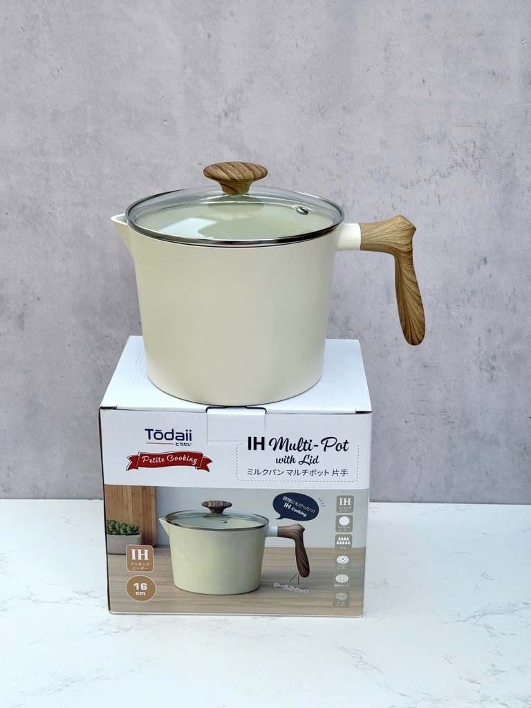 Nồi nhôm đúc chống 
dính Todaii - 16cm, 
thành cao 13cm