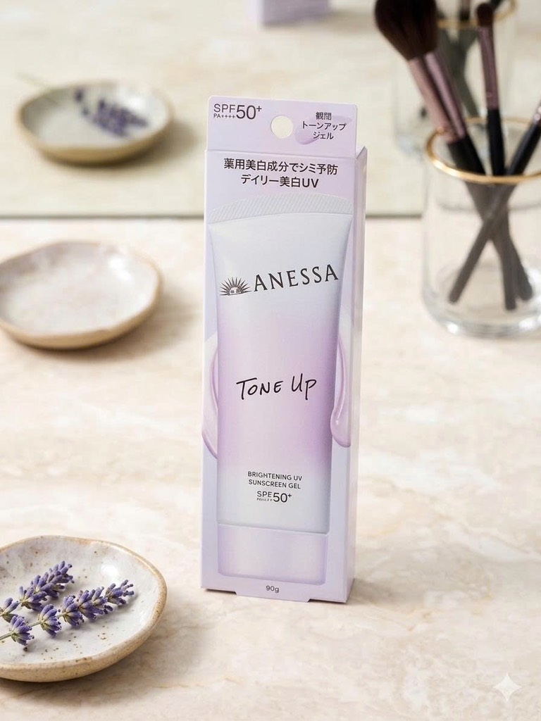 Gel Chống Nắng Anessa Dưỡng Sáng Nâng Tông 90g